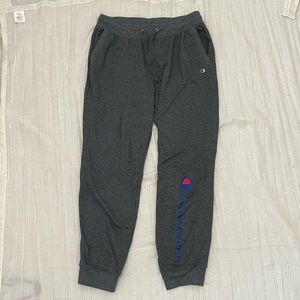 Gray champion sweatpants